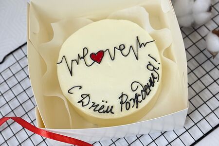 Бенто-торт Кардиограмма 