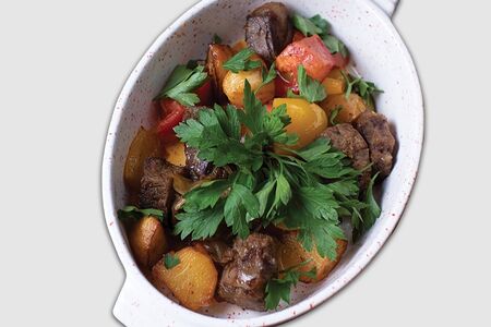 Жаркое с говядиной