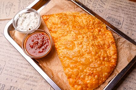 Чебурек с говядиной