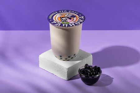 Бабл молоко Рафаэлло с тапиокой 