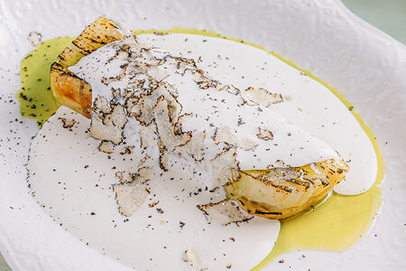 Картофельный гратен с трюфелем и пармезаном