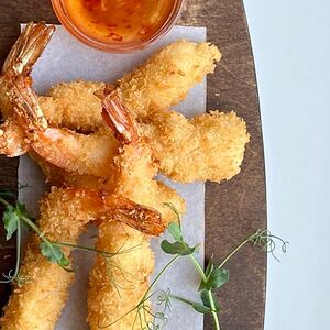 Креветки в темпуре