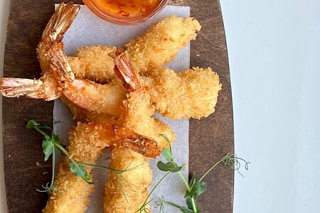 Креветки в темпуре