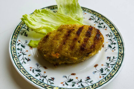 Котлета из свинины и курицы