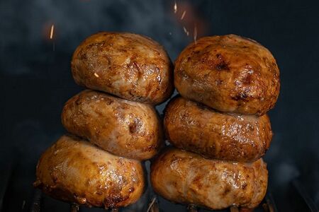 Шампиньоны на углях