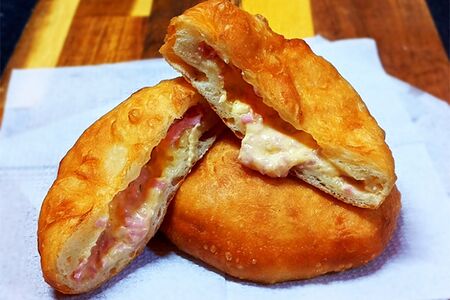 Сыр-ветчина (беляш)