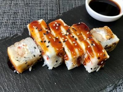 Запечённый с курицей и сыром