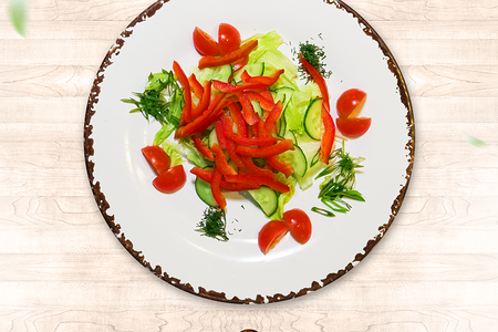 Салат Весёлая грядка