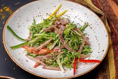 Салат с языком