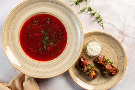 Борщ с говядиной