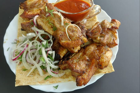 Ребрышки свиные сочные