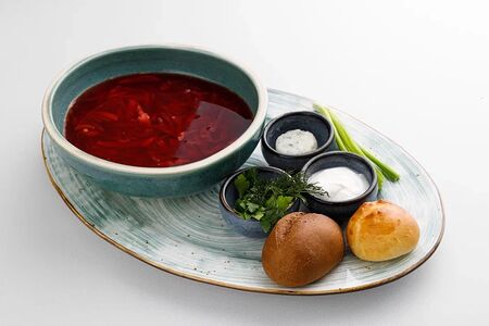 Борщ с говядиной