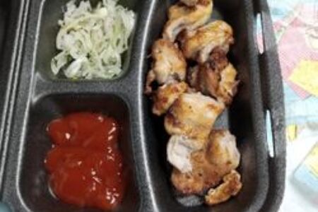 Шашлык из куриной грудки