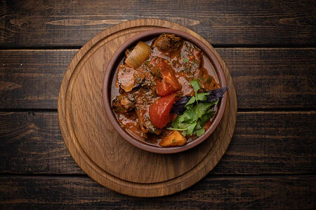 Чанахи с говядиной