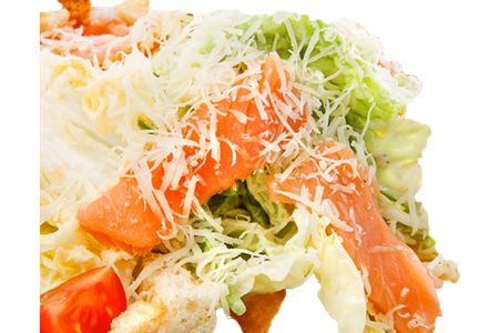 Цезарь с Лососем и Авокадо