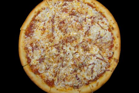 Креветка и бекон