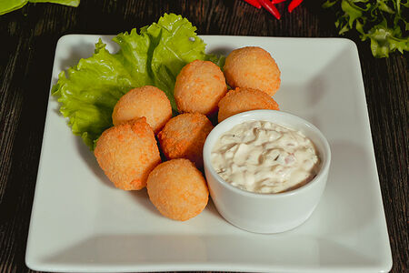 Сырные шарики фри