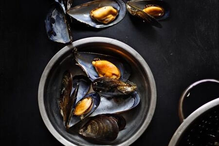 Мидии в панцире