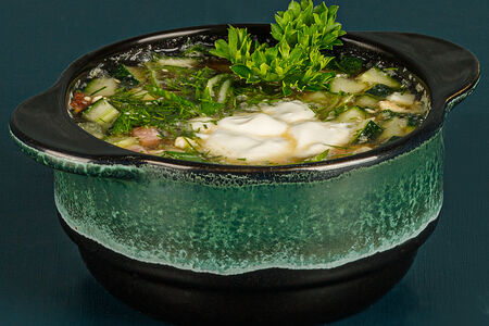 Окрошка мясная