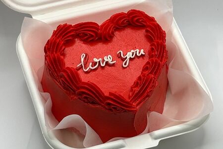 Бенто-торт сердце