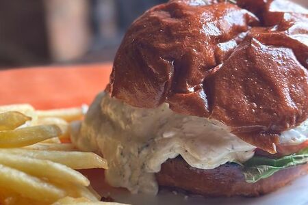 Бургер Четыре сыра