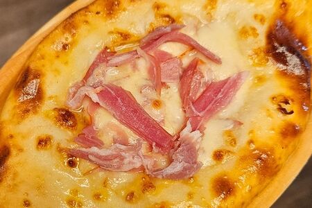 Хачапури с беконом