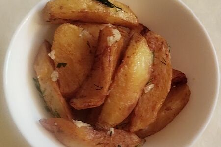 Картофель дольками