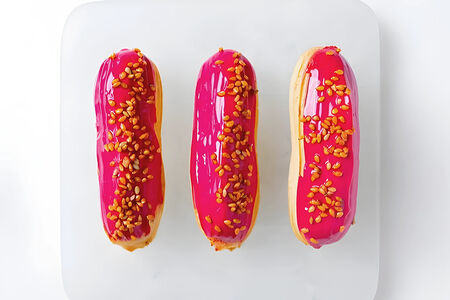 Эклер с копченым лососем