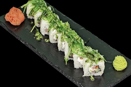 Ролл Овощной с чуккой и песто