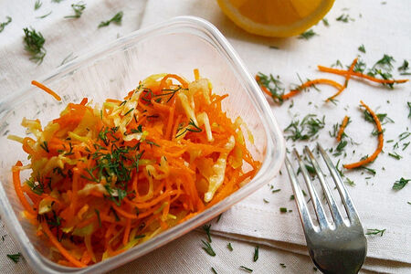 Морковь с капустой