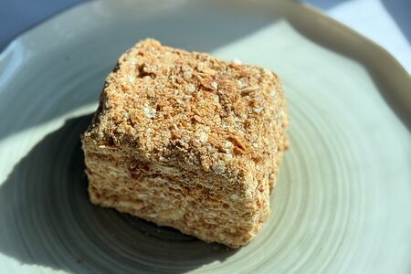 Наполеон с пломбирным кремом