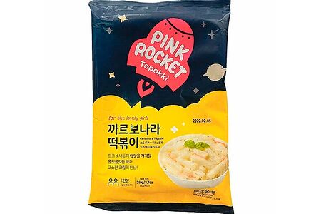 Topokki Pink rocket carbonara