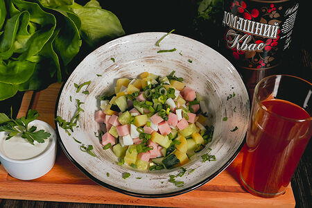 Окрошка на квасе