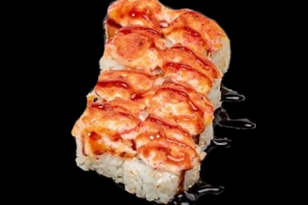 Запеченный ролл нежный краб