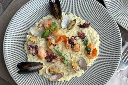Ризотто с морепродуктами