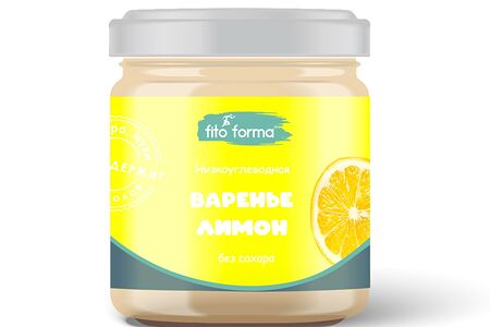Варенье без сахара Лимон Fito Forma
