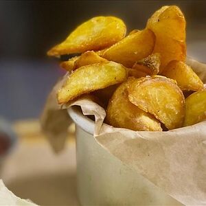 Картофельные дольки по-деревенски