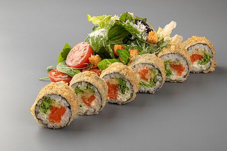 Цезарь Ролл с лососем