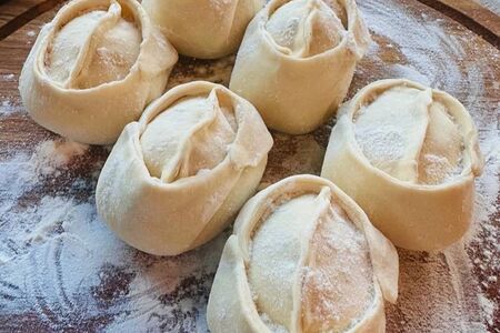 Манты Говядина и свинина 