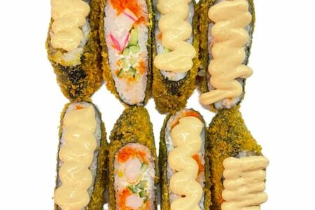 Конвертики с крабом и креветкой