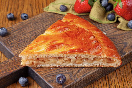 Кусок пирога с Яблоком