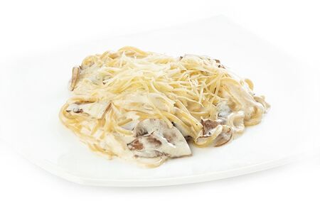 Паста Курица с грибами