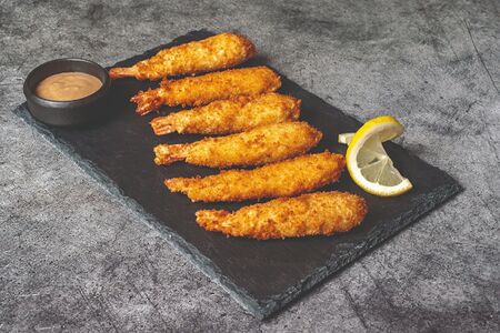 Креветки темпура 