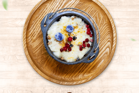 Каша Гурьевская с орехами, сухофруктами и цукатами