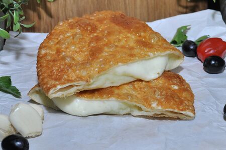 Чебурек Картофель и моцарелла