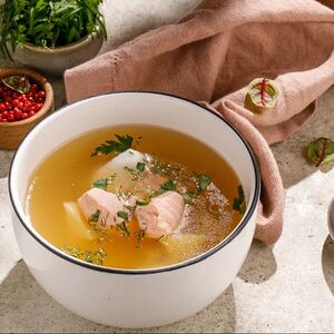 Уха от рыбака без сливок