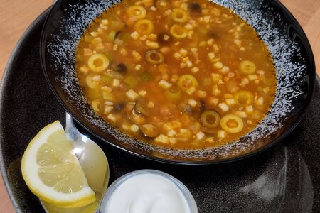 Суп Солянка сборная мясная