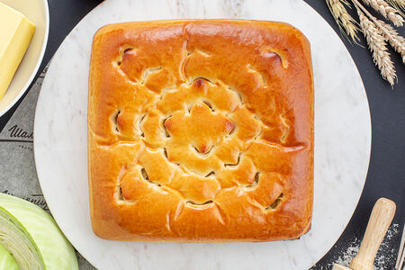 Пирог с капустой