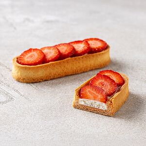 Тарталетка с клубникой