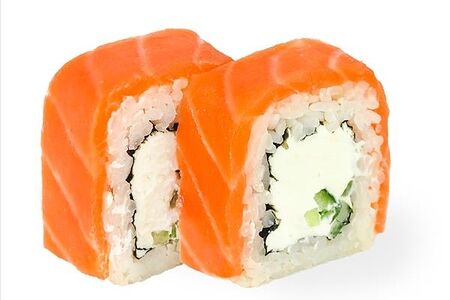 Филадельфия люкс с огурцом 10шт.